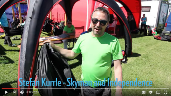 Video: Skyman’s superlight paragliding pod harness Video: Skyman’s superlight paragliding pod harness