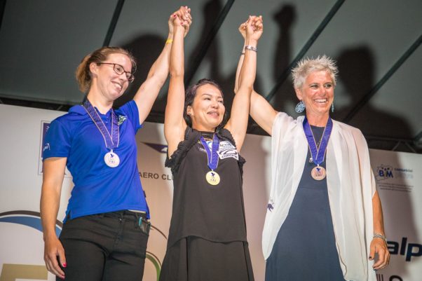 Paragliding World Championships 2017: women's class winners